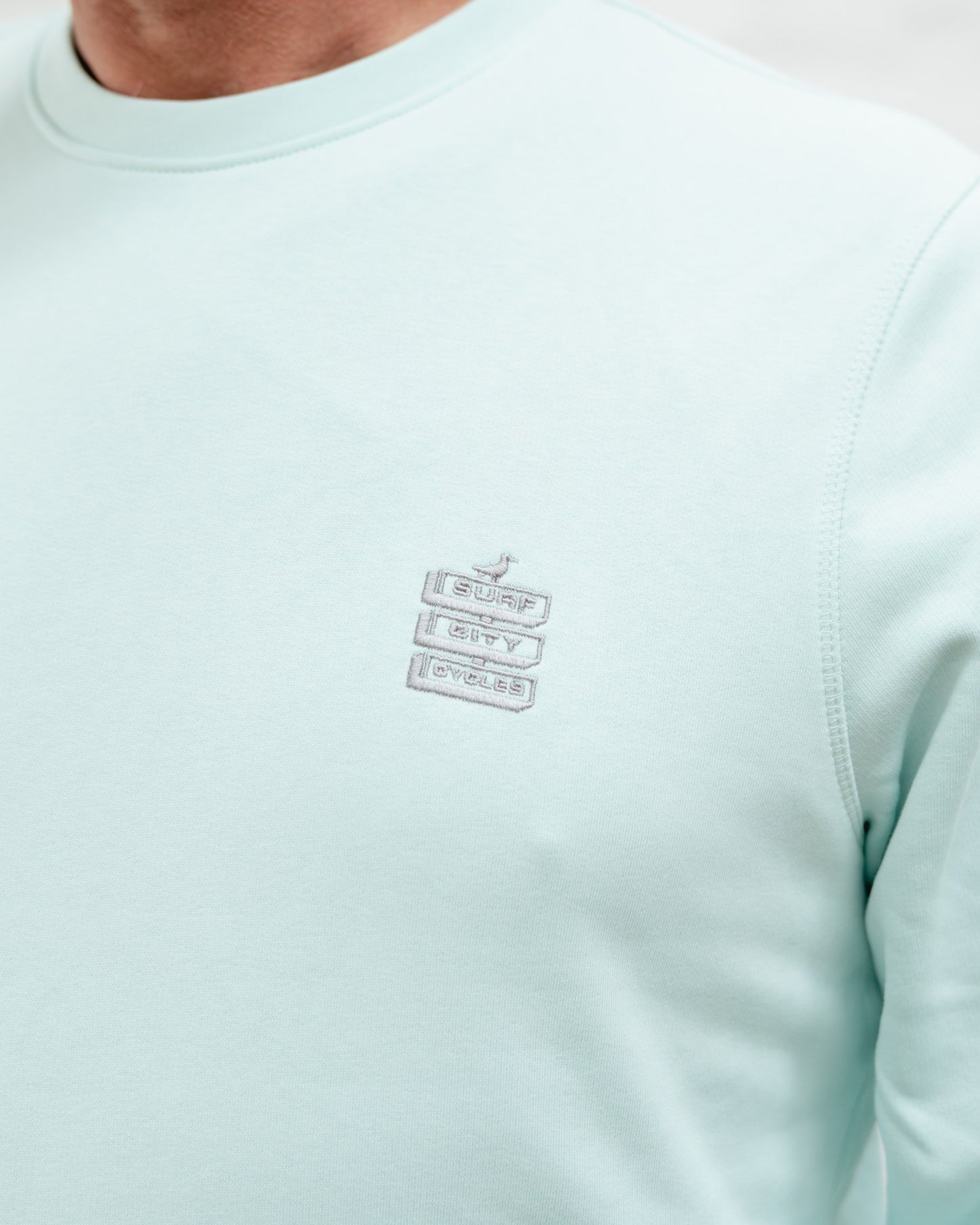 BLVD Organic Sweatshirt - Sky