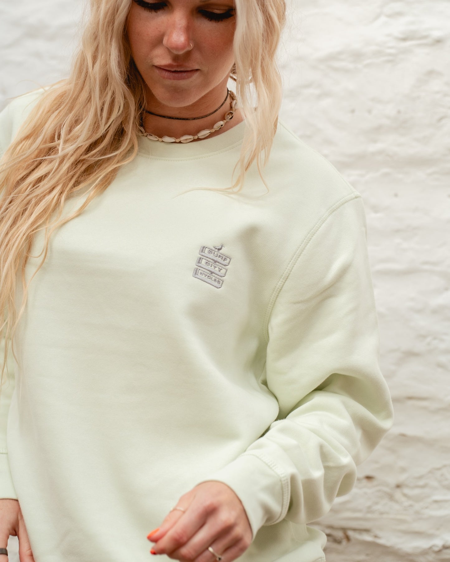 BLVD Organic Sweatshirt - Minty