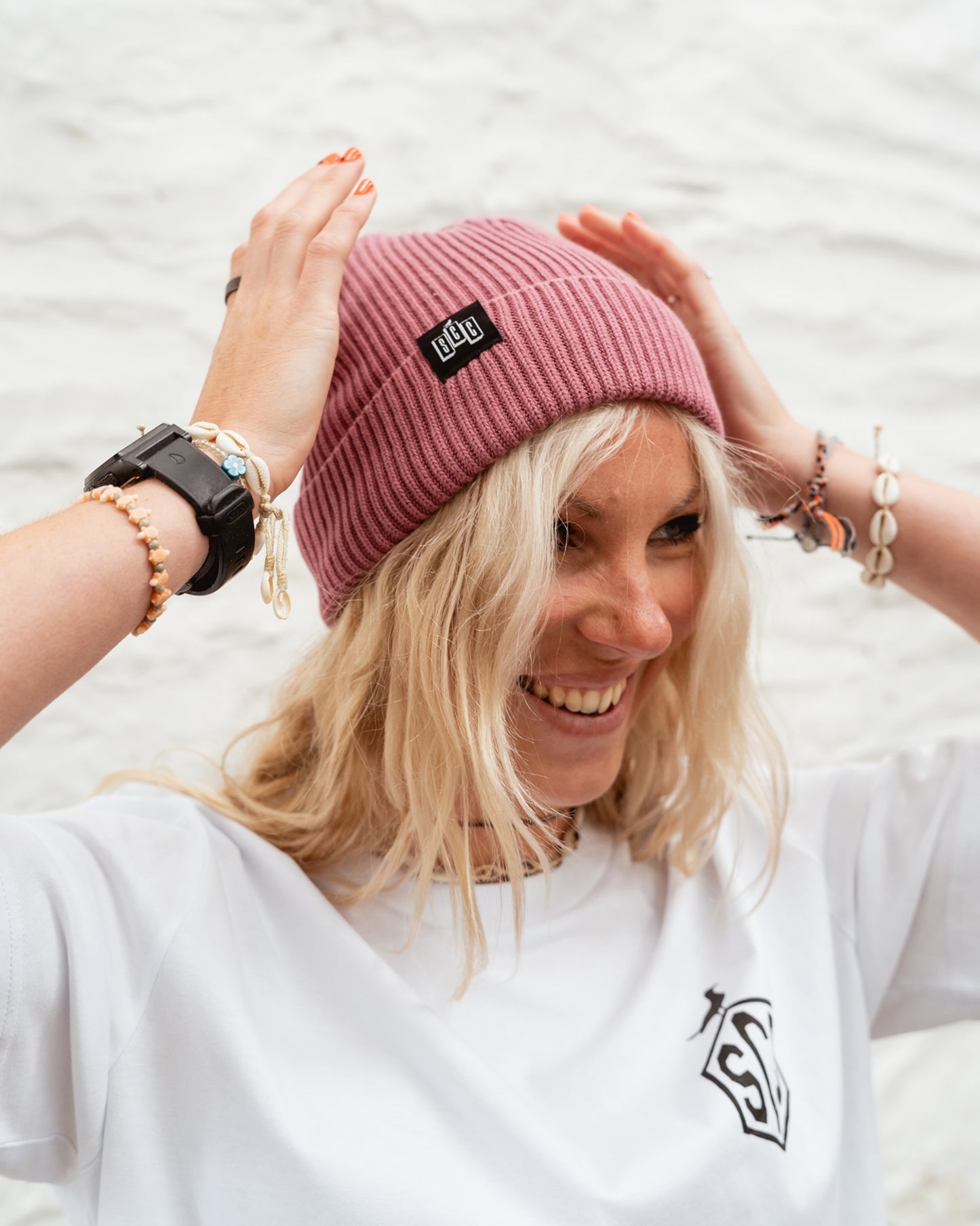 Seafarer Organic Beanie - Dusty