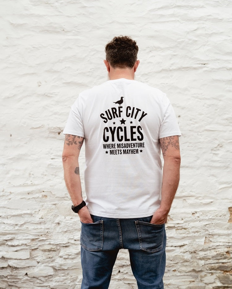 Misadventure Tee - White