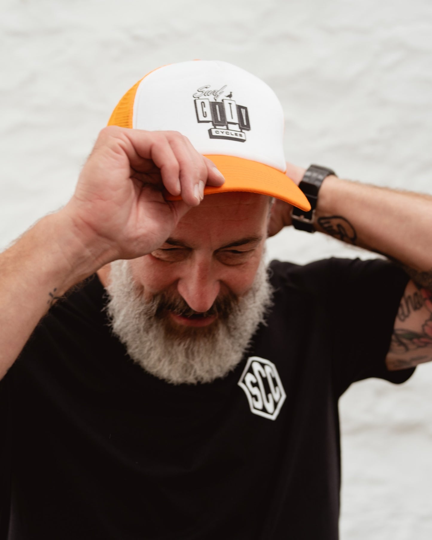 OG Logo Trucker - Orange Crush