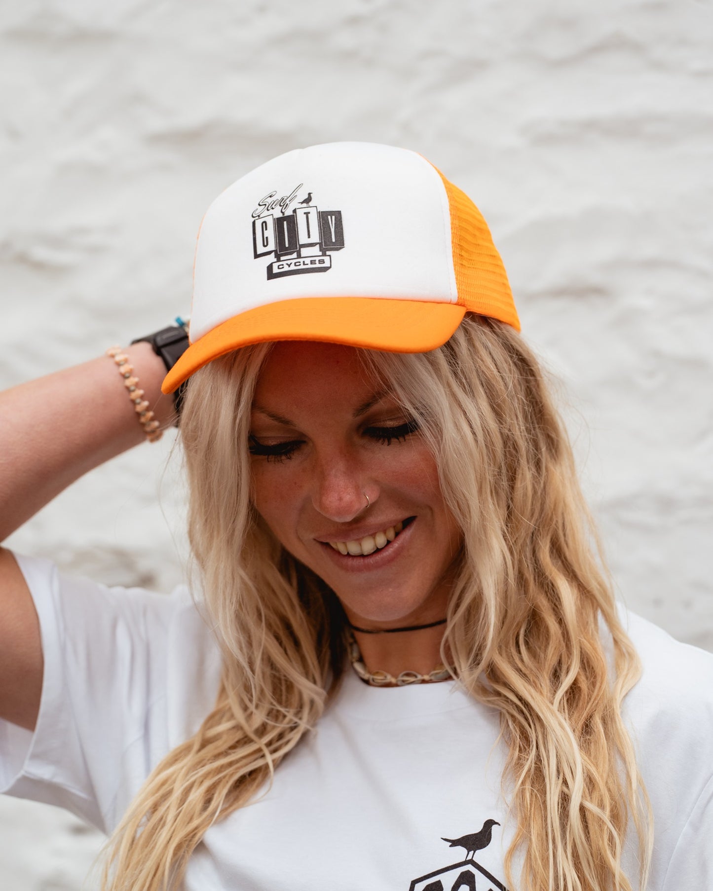 OG Logo Trucker - Orange Crush